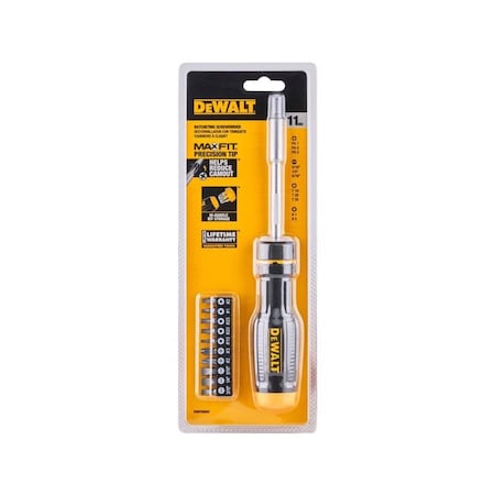 DeWalt Max Fit 11 Pc Assorted Ratcheting Screwdriver Set